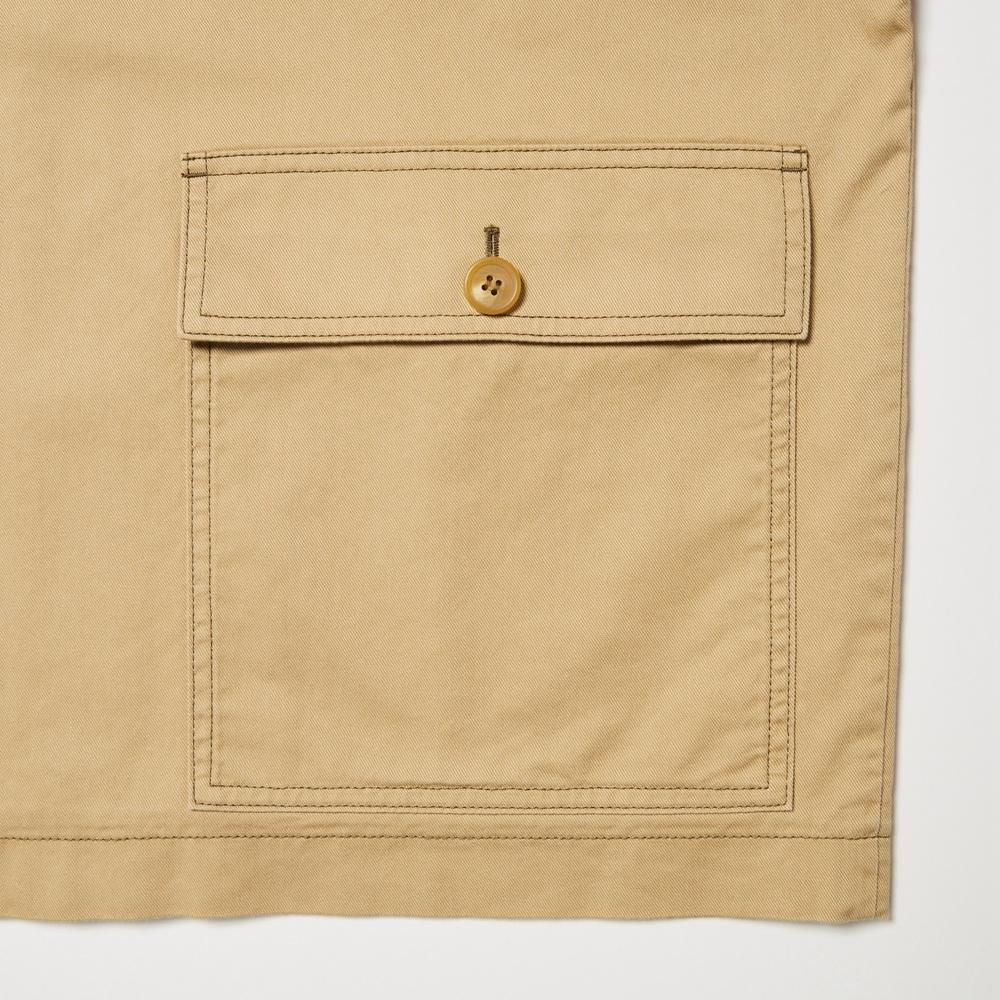 Uniqlo x MARNI Oversized Utility Jacket (Asia Sizing) Beige Unisex Streetwear 449587-31