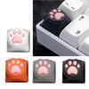 Silicone CatPaw Keycaps Quiet Typing Comfortable Soft Touch AntiSlip Caps for Gaming and Office Keyboards