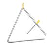 8 Inch Triangle Bell Triangolo with Metal Mallet Idiophone Steel Percussion Children Toddle Kid Rhythm Learning Early