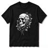 Unisex Gothic Spider Web Graphic T Shirt White Spider With Broken Glass Pattern Short Sleeve Casual Street Tee Cotton Tops
