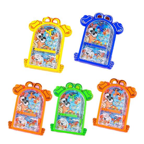 5Pcs Bead Maze Pinball Game Machine Toddlers Boys Girls Educational Cartoon Crab Handheld Rolling Ball Labyrinth Toy Party Favors