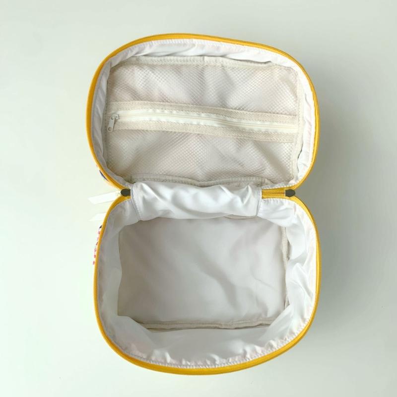 Colorful Dotted Makeup Organizers Bag Convenient Toiletry Organizers Bag Makeup Pouches for Sorting Small Belongings