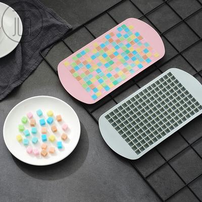 160 Piccolo vassoio quadrato in silicone per ghiaccio mini stampo per ghiaccio tritato macchina per il ghiaccio stampo per cubetti di ghiaccio scatola per il ghiaccio