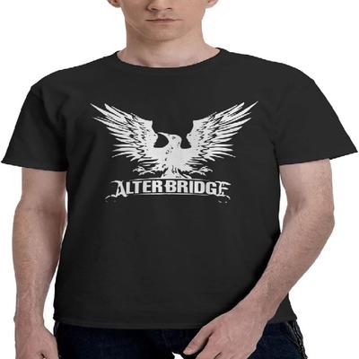Dorsogna Mens T Shirt Alter Bridge Cotton Tee Quick Dry Short Sleeve Sports T-Shirt Undershirts