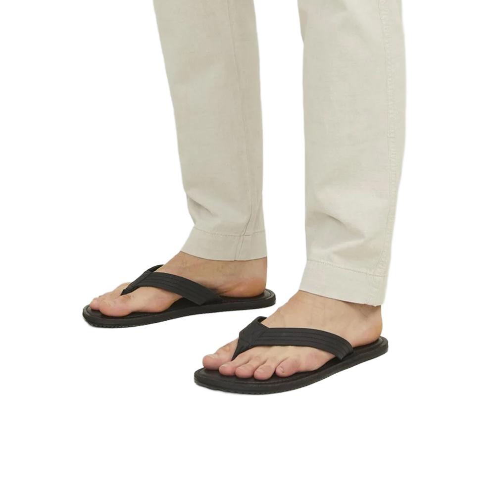 Jack And Jones Mens Washton Leather Flip Flops