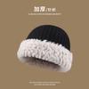 Wool hat women's autumn and winter 2025 new thickened warm face small versatile plush wool fisherman hat