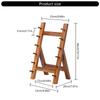 Wooden Cutter Display Stand Multipurpose Cutter Storage Rack with Multi Layer Design for Home Kitchens and Restaurants