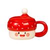 Cute Cartoon Emoticon Mug Office High Value Water Cup Home Breakfast Cup Birthday Souvenir