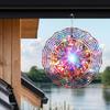 3D Quadrilateral Metal Wind Spinner | Multi-Color Reflective Design | No Battery Needed | Perfect for Mother's Dayment