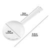 6/12Pcs 8.9cm Mini Magnifying Glasses | Clear Plastic Handheld Magnifiers for Reading, Student Science, Hobby & Classroom Use