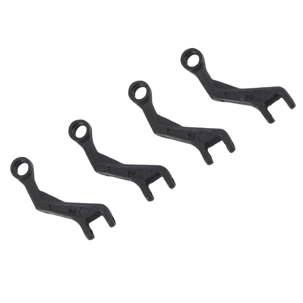 4PCS RC Helicopter Connecting Rod Set Plastic Replacement Parts Linkage Rods for Wltoys K124 K170