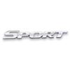3D Metal Car Letters Logo SPORT Emblem Trunk Badge Decal Sticker Accessories