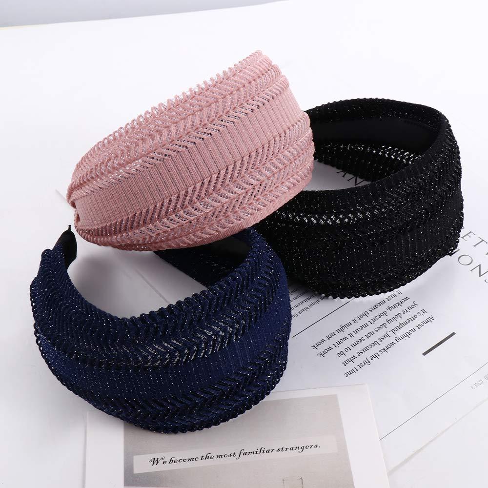 Rutschfest Breite Seite Für Mädchen Kopfschmuck Stirnband Spitze Haarbänder Koreanisches Kopftuch Damen Haarreif