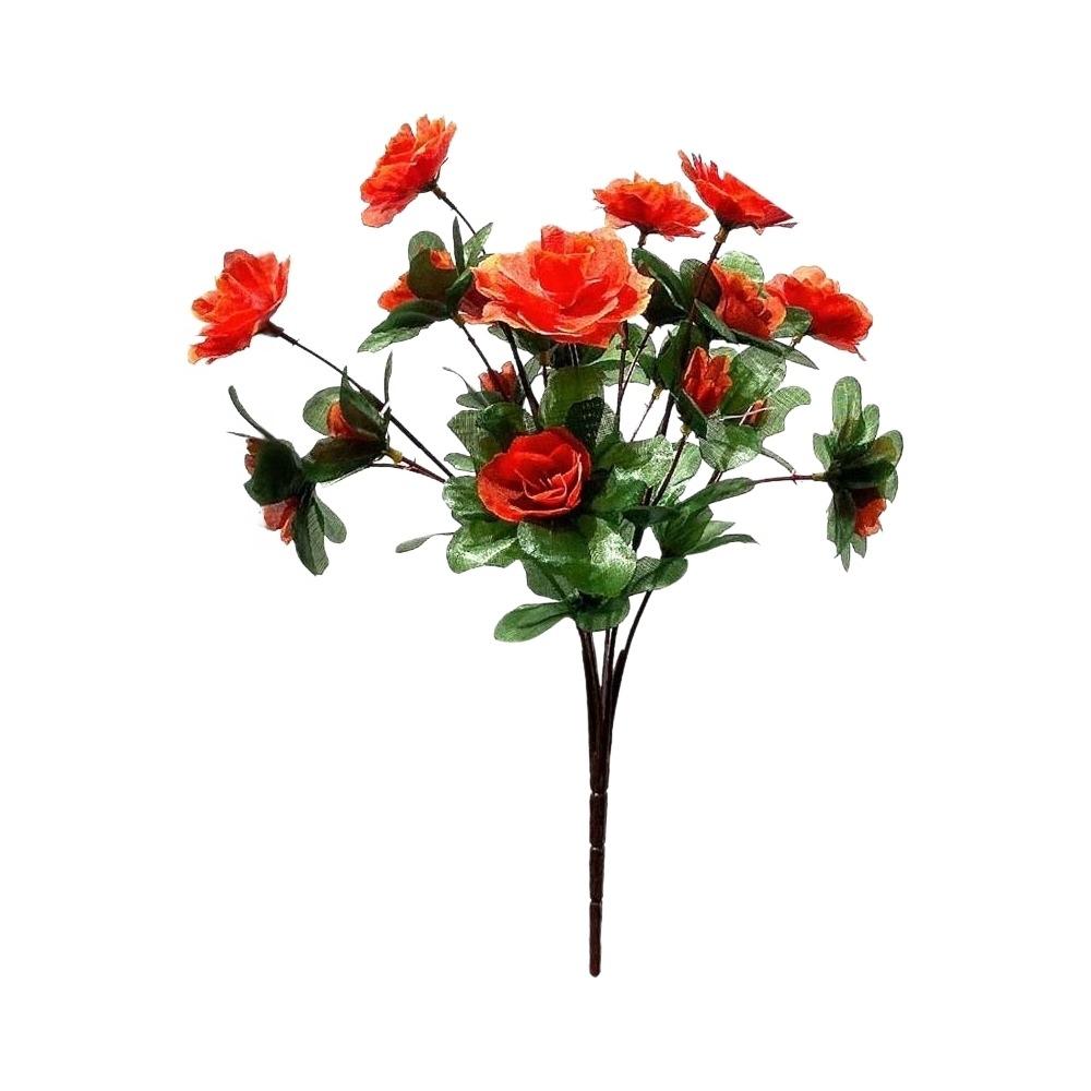 Fake Flowers Artificial Azalea Flowers Branches Simulation Plant Real Touch Simulation Azalea Floral Floral Craft Art Handmade