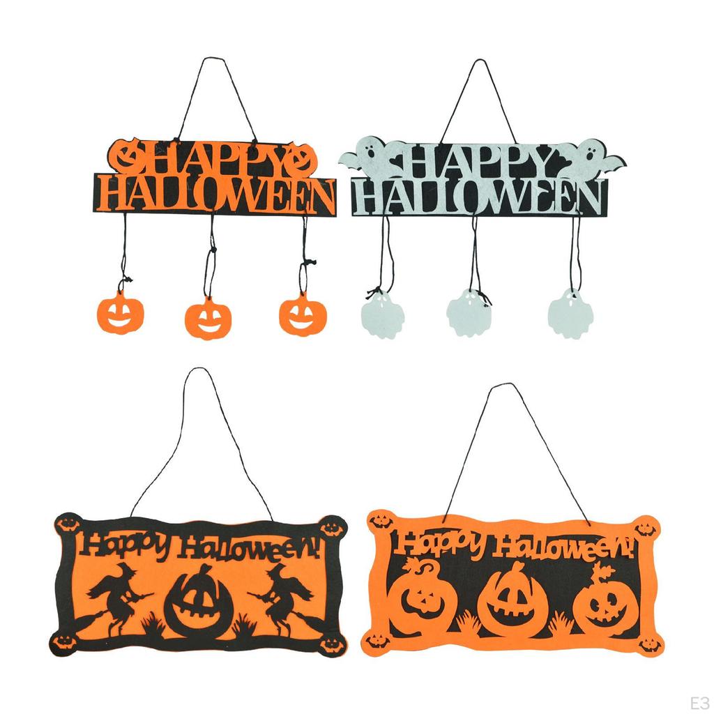 Door Hanger Ornament Halloween Front for Kitchen Garage Office Window