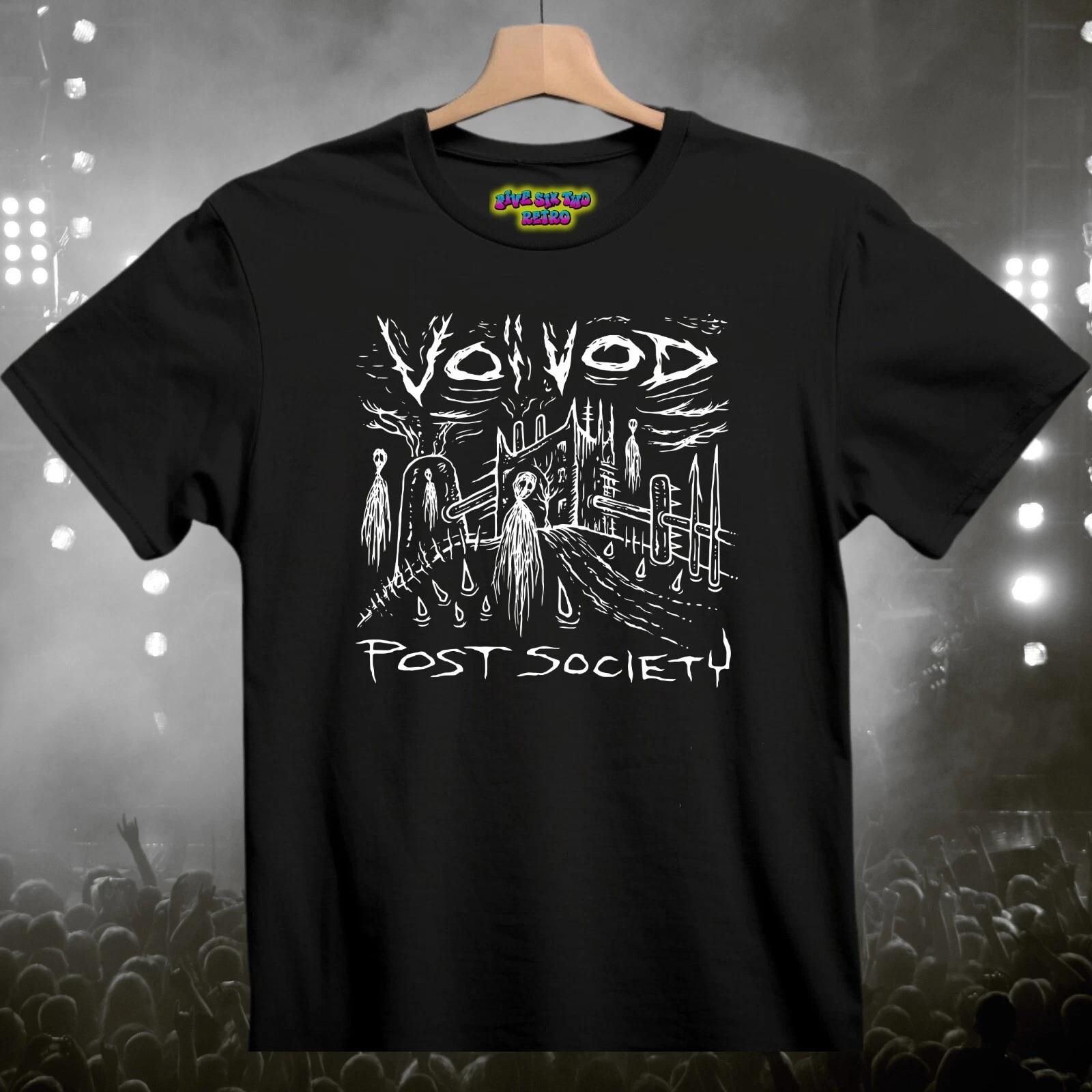 VOIVOD - Post Society Metal Rock Band T-Shirt Black S-3XL XL