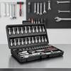 46pcs Complete Socket Wrench Tool Set for DIY Auto Repair and Household Tasks