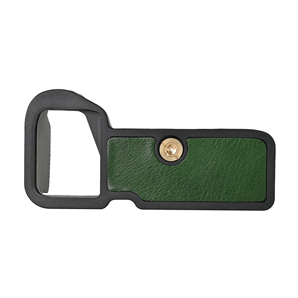 PU-Leder Kamera Halbkörperhülle für Sony A7CII A7C2 mit Batterieöffnung Bodenabdeckung