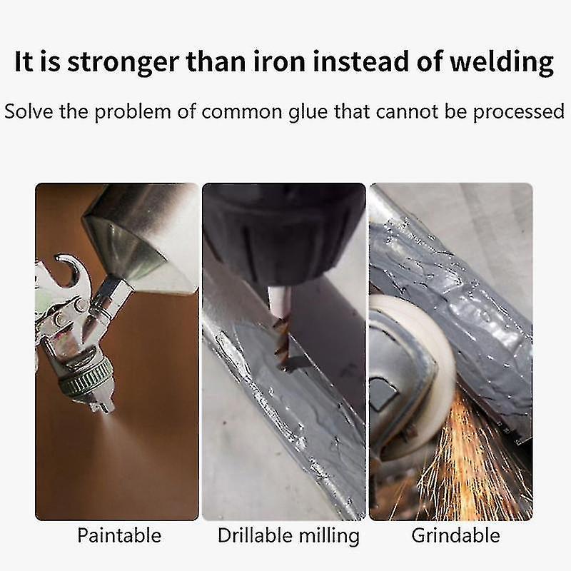 Foundry Glue Extra Strong Glue Metal Repair Agent Stone Ceramic Steel Copper Aluminum Casting