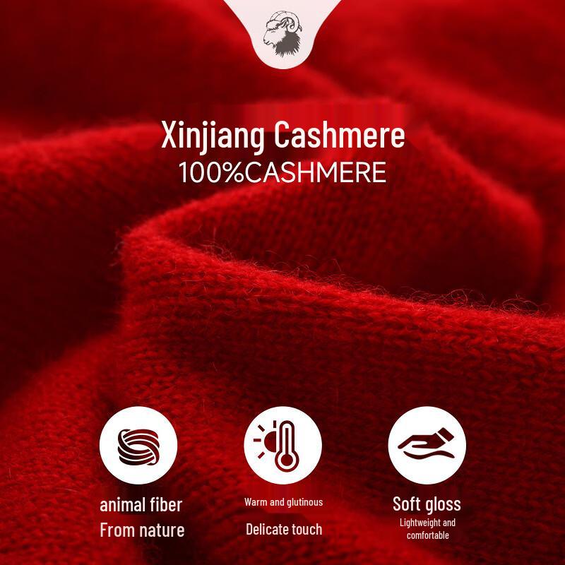 Zhaojun Women's New Chinese Style Cashmere Sweater