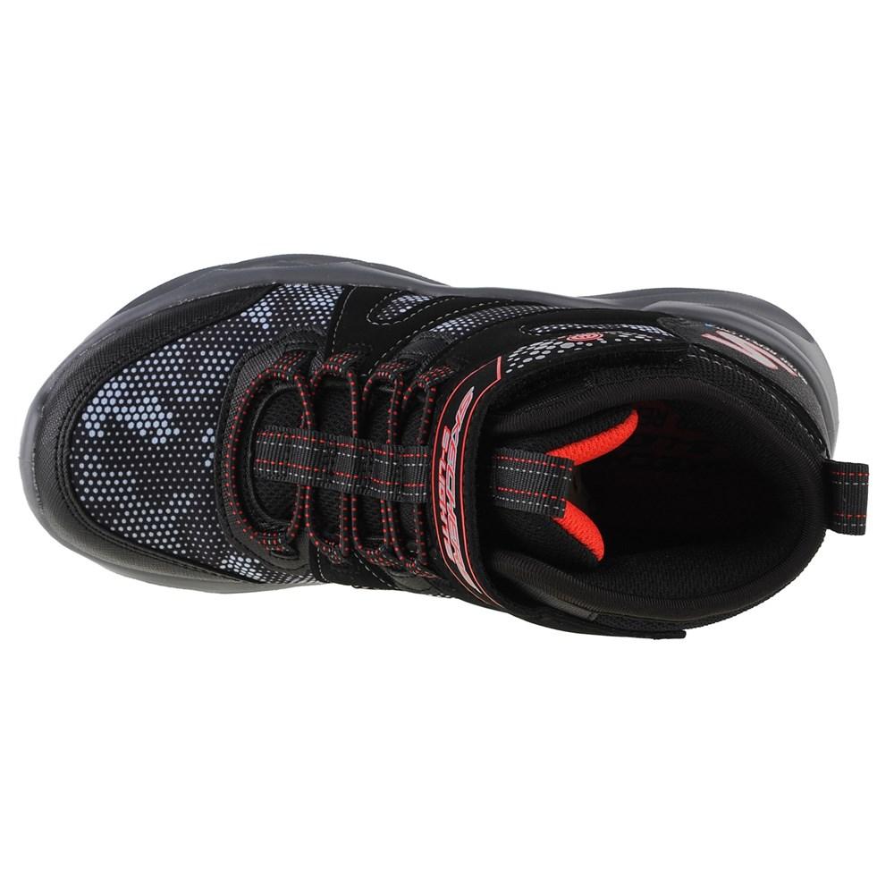 Boots Skechers Black Red Twisted Brights Zerrix