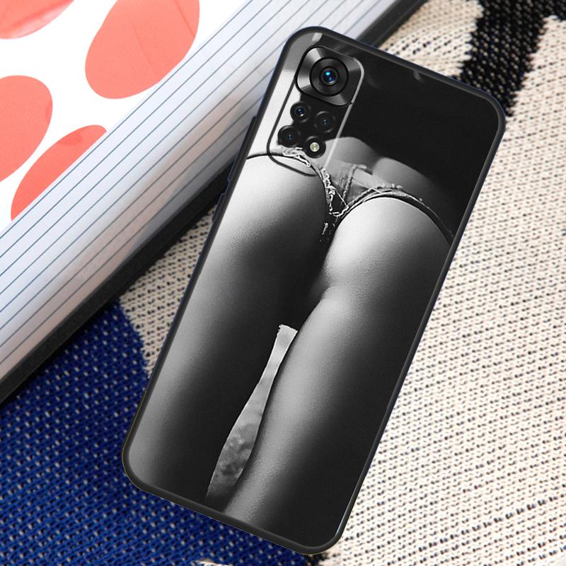 Sexy Bikini Underwear Girl Case For Xiaomi Redmi Note 12 8 9 10 11 Pro 9S 10S 11S 8T Redmi 10 12C 9C 10A 10C Coque