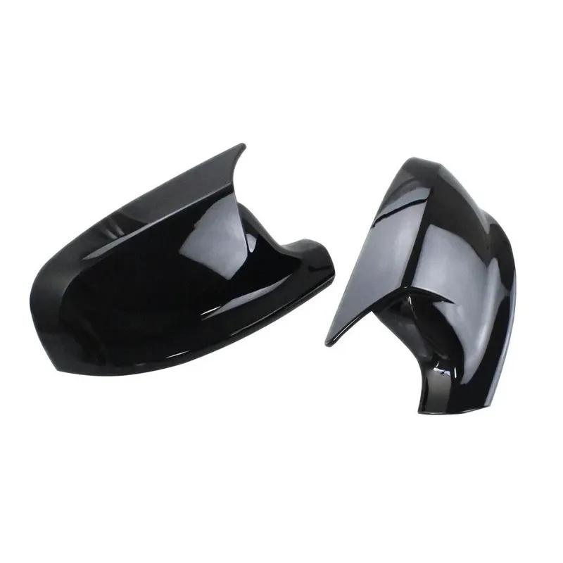 For BMW X1 E84 X3 F25 2010 2011 2012 2013 Car Rearview Side Mirror Cover Wing Cap Exterior Door Housing Shell Trim ABS Carbon