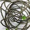 400Cm Hand-Woven Plush Pvc Rattan Household Decoration Artificial Plants Rainforest Landscaping Vines Climbing Pets Climbing Rattan