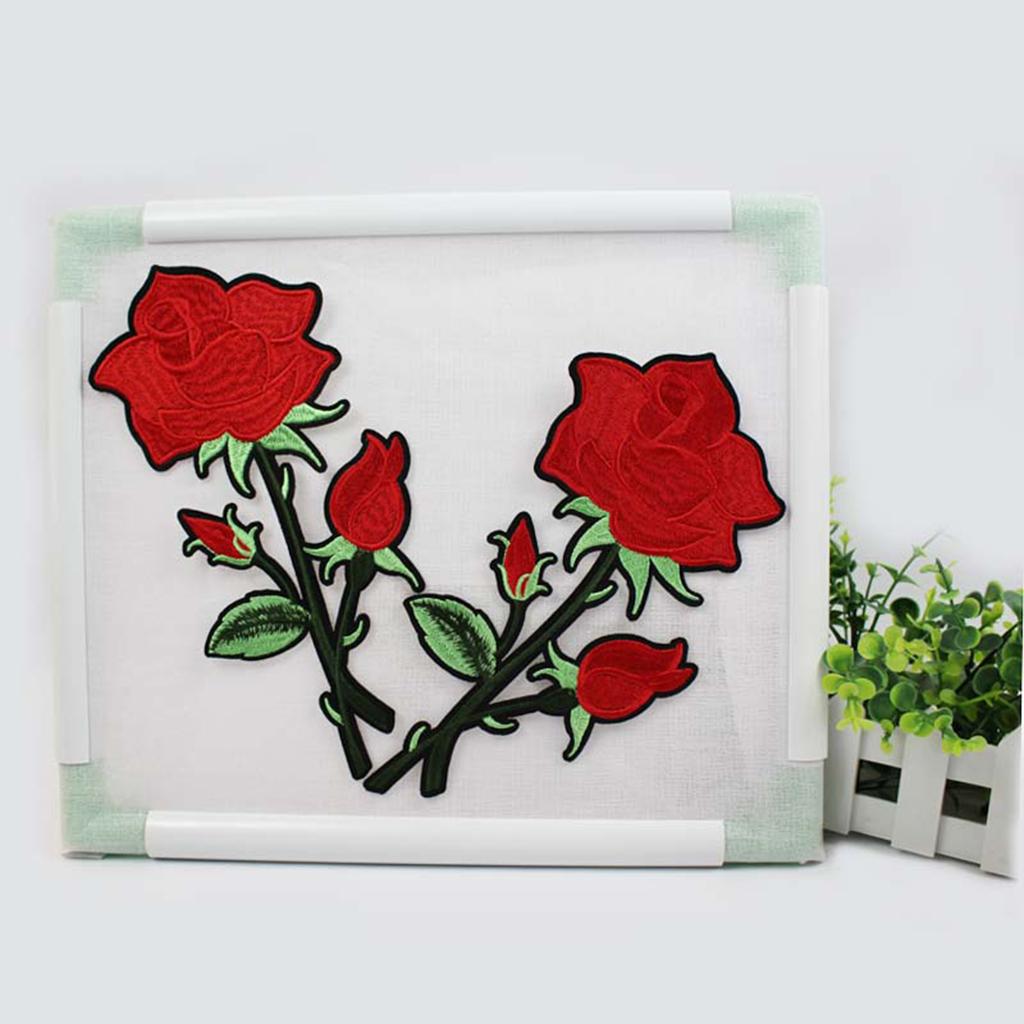 -Stitch Plastic Embroidery Lap Hoop DIY Needlework Sewing Tools