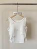 Dámské camisoly s mašličkou Korejský styl Sladké Základní tričko Slim fit Blůza Spodní prádlo