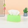 Frosted Paper Towel Box Plastic Tissue Case Simplicity Design Napkin Holder  Home Use