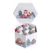 Christmas Tree Decor Foam Sticker Set With Santa And Reindeer Ornaments For Holiday Celebration