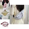 Fashionable Gray Red Blue Pink Ink-wash Chest Bag Ideal For Sports And Cycling