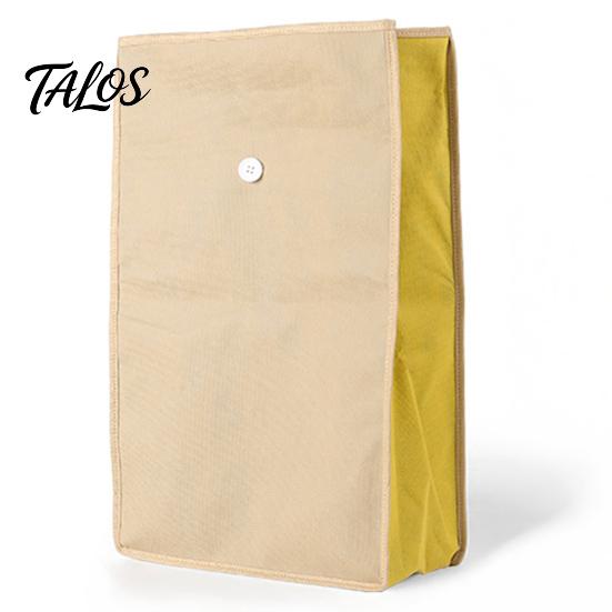 Vegetable Storage Bags Reusable Self Sealing Potato Onion Bags, Light Blocking Bag with Side Anti Sprouting Zipper, Non-woven Fabric Pantry Organizer