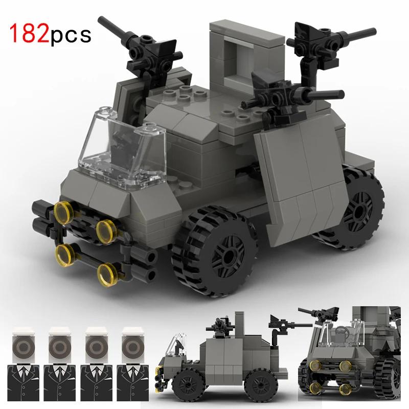 New Skibidi Toilet Weapon Titan TVMan Action Figure Building Block Toys For Boys Cameraman Bricks DIY Model For Kid Adult Gifts