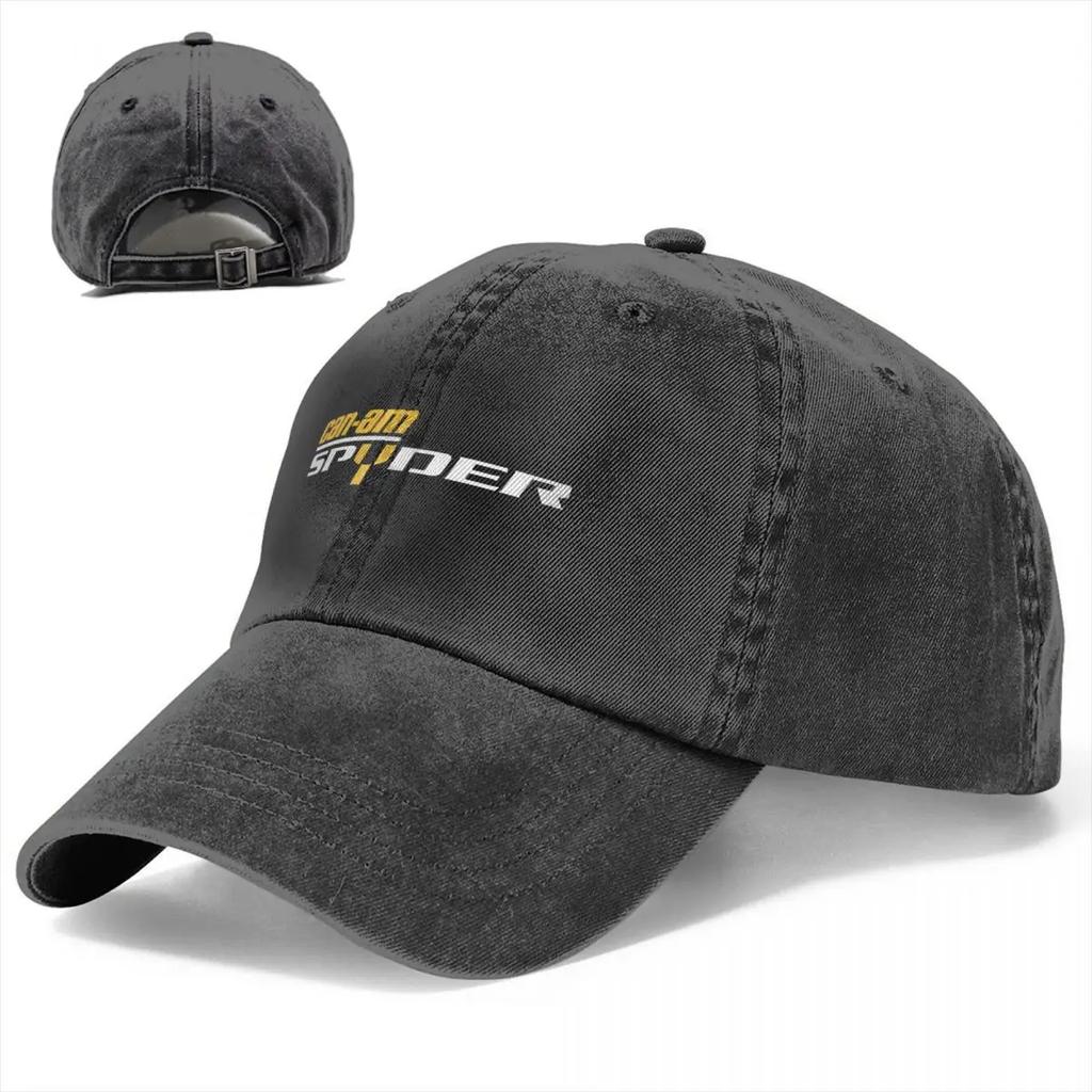 Can Am Spyder Baseball Caps Vintage Distressed Denim Motorcycles Team Cap Outdoor Running Golf Adjustable Hats Cap