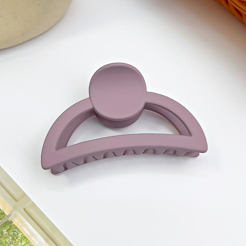 

9CM Simple Geometric Plastic Hair Claws for Women Girls Ponytail Holder Hair Styling Accessories