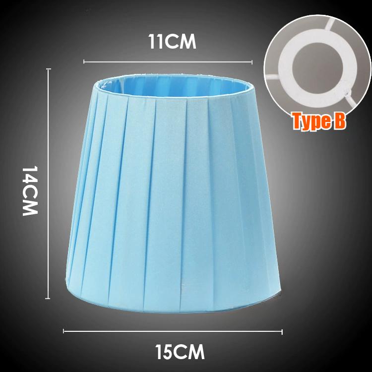 14cm Small Glass Chandelier Lamp Shades, Modern Wall Lasmp Cover, Clip on  for Bedrooms Living Room