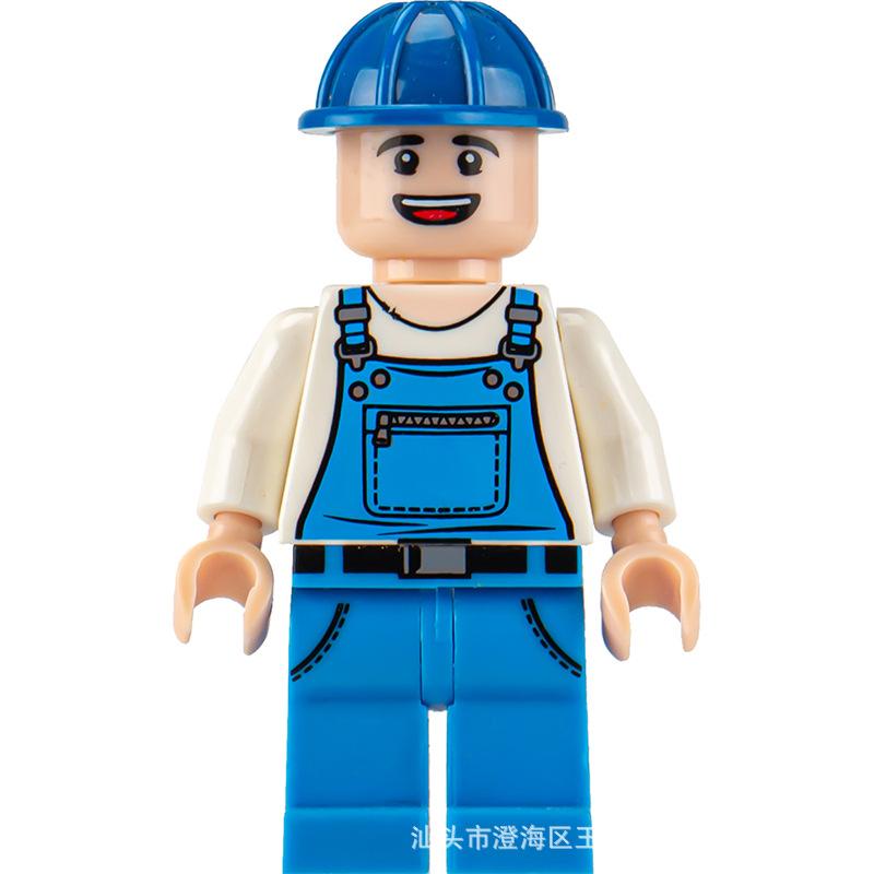 Ninja Warrior Superhero Military Doll Building Block Toy