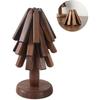 Tree Shape Trivet Set ,Wooden Trivets For Hot Dishes Tree Shape Trivet Set For Teapot Hot Pots