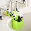 Silicone PVC Plastic Soap Dish Soft Sink Drain Rack Sink Hanging Storage Bag  Home