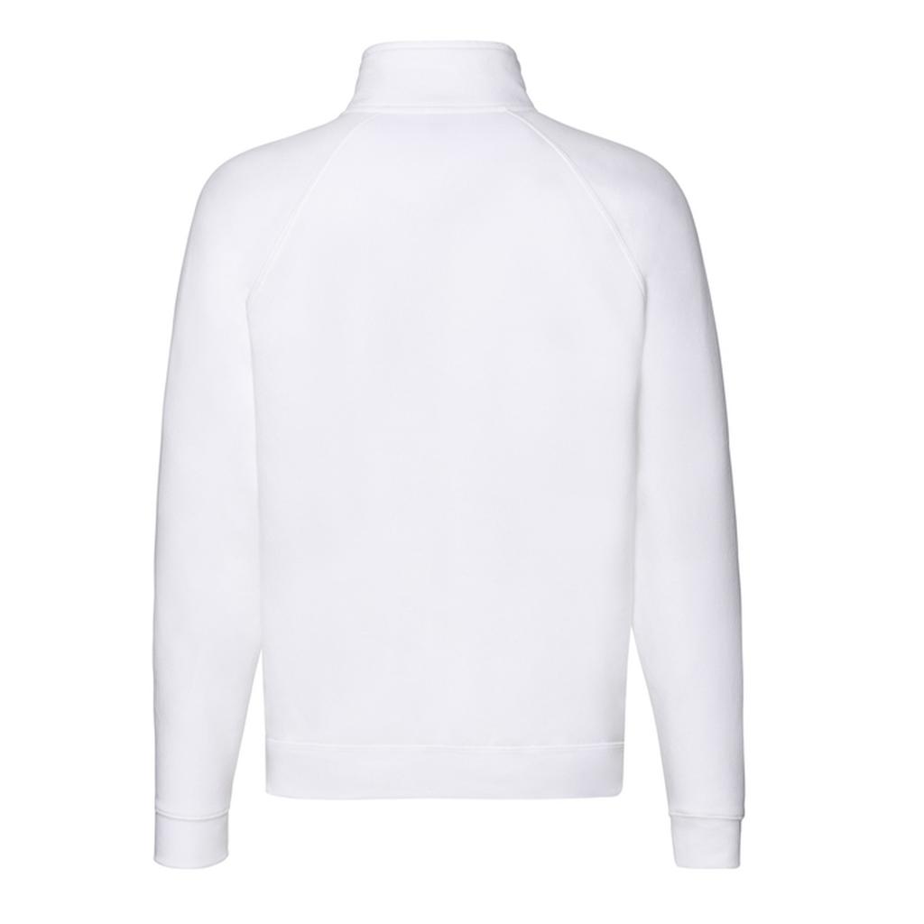 Fruit of the Loom Mens Premium Zip Neck Sweatshirt