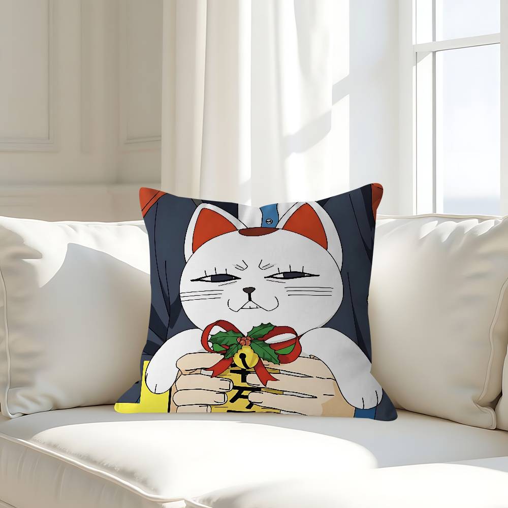 T-Turbo Anime OmaS Kissenbezug Abnehmbar Waschbar Kissenbezug – Ganzjahresweichleinen