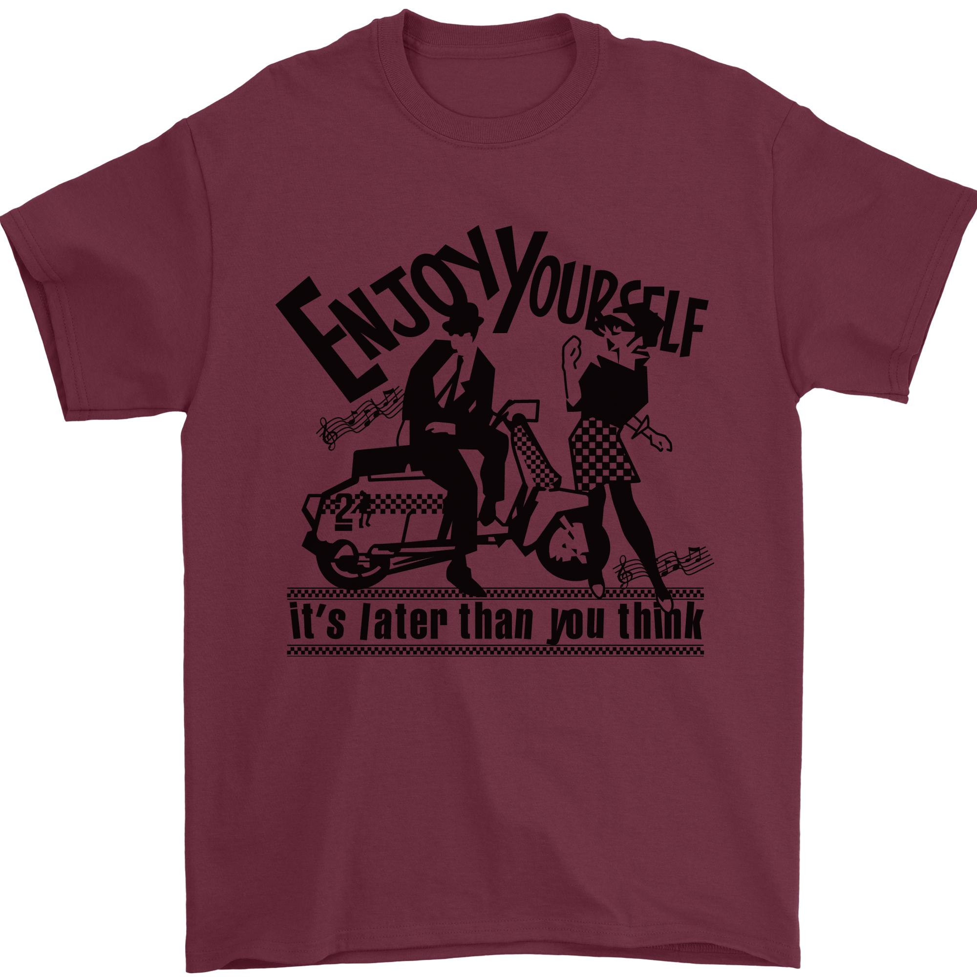 2Tone Enjoy Yourself 2 Tone SKA Music Unisexs TShirt 100 Cotton S