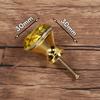 KAK 30mm Crystal Cabinet Knobs and Handles Kitchen Handles Drawer Knobs Diamond Dresser Pulls Furniture Knob Cabinet Hardware