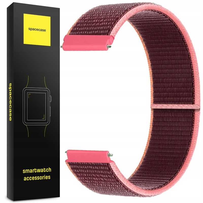 Sc Nylon Strap 20Mm Purple/Pink