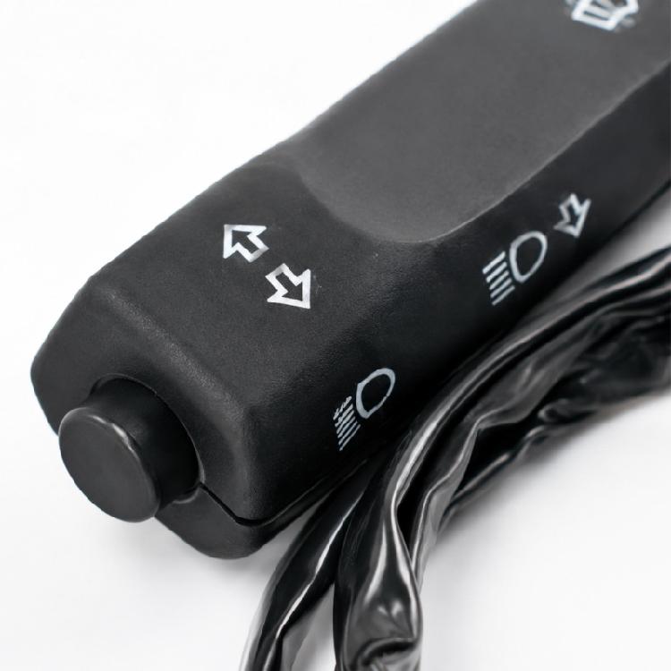 Integrated Turn Signal Wiper Combination Switches Assembly, Part Number 3575400045, with ABS Housing and Wiring Harness for Replacing a Damaged