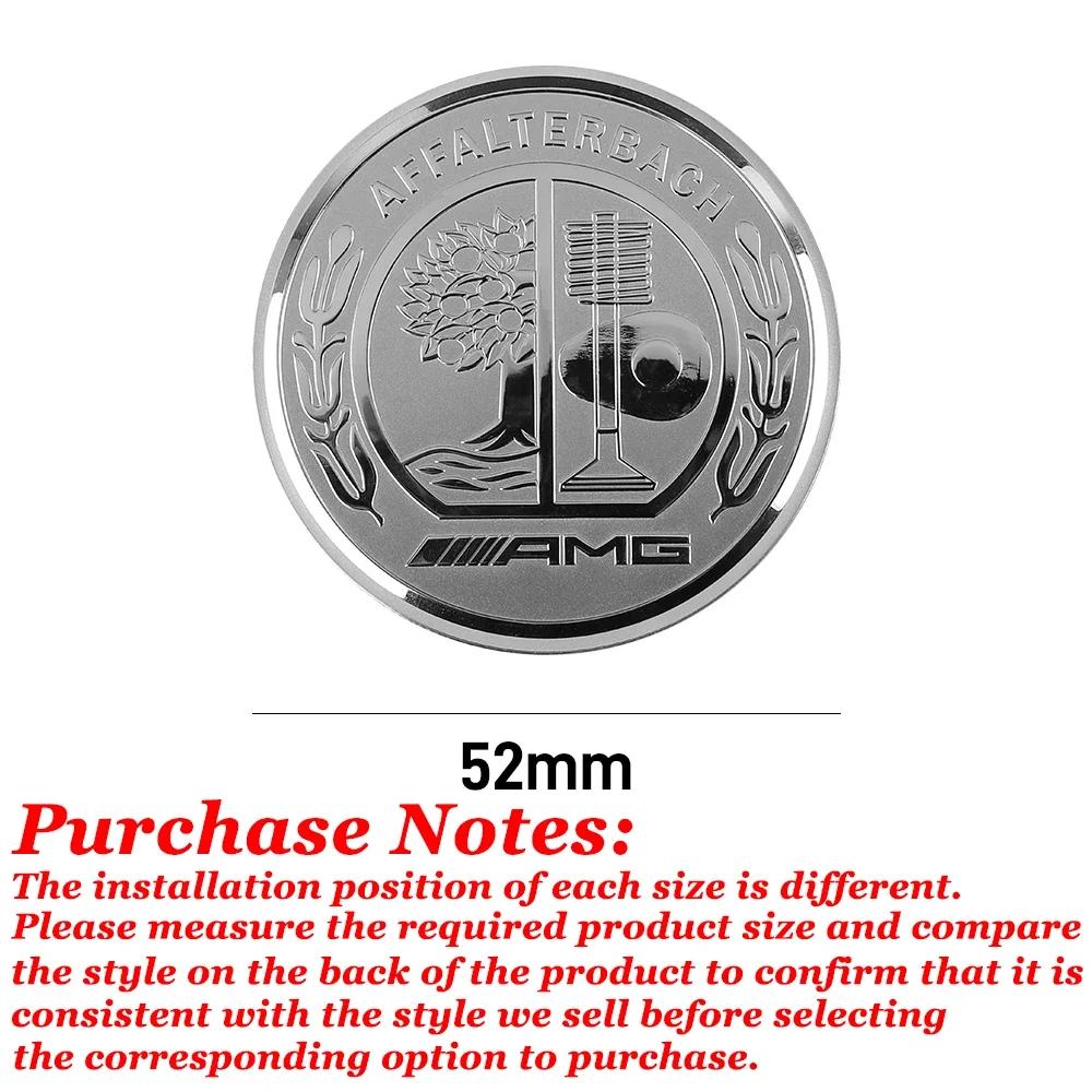 Für Mercedes Benz Auto Startknopf Dekoration Aufkleber Lenkrad Logo Aufkleber Für Mercedes Benz AFFALTERBACH AMG Logo Auto In