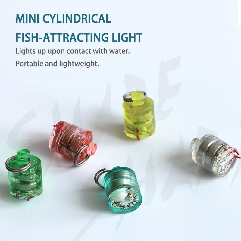 Mini Nachtfischerei Locklampe Tintenfischköder Angelgerät Werkzeug Leuchtköder LED Angelicht Fischfinder Lampen