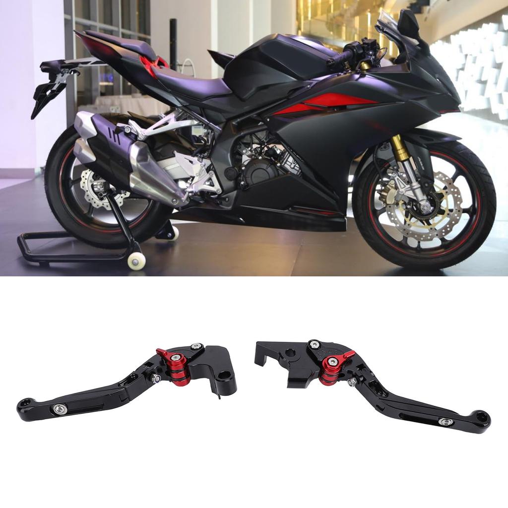 2PCS Motorcycle Brake Clutch Lever 6 Gear Adjustable Better Braking Performance Aluminium Alloy Foldable for CBR250R 2010 To 2020